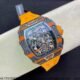 Richard Mille RM 11-03 Reprint featuring NTPT carbon fiber case and Richard 7750 timing machine movement.