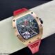 KV Richard Mille RM11-03 Series Flyback Automatic Wrist Watch with titanium steel case and ergonomic design.